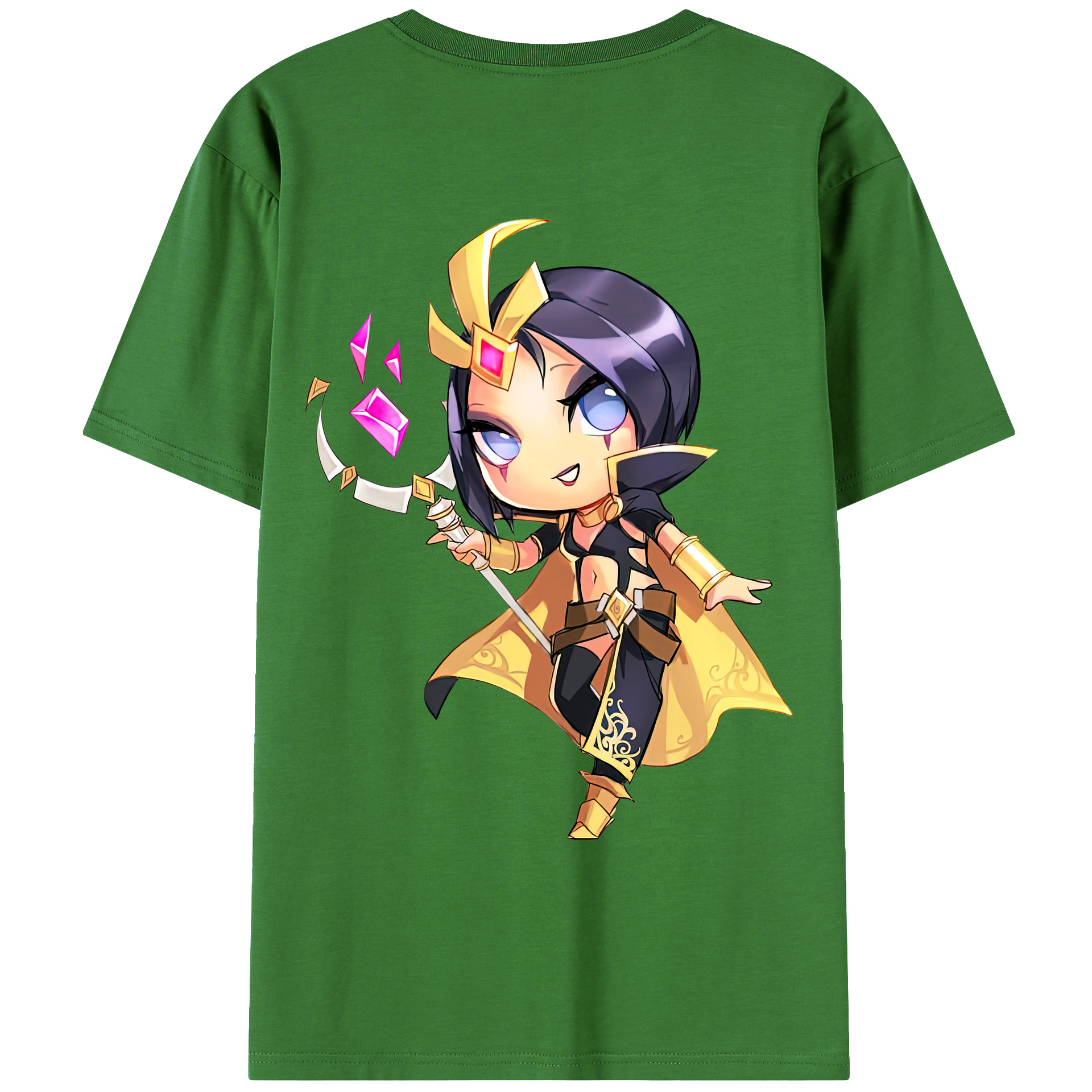 リーグ・オブ・レジェンド League of Legends LOL レディース半袖Tシャツ(バックプリント)